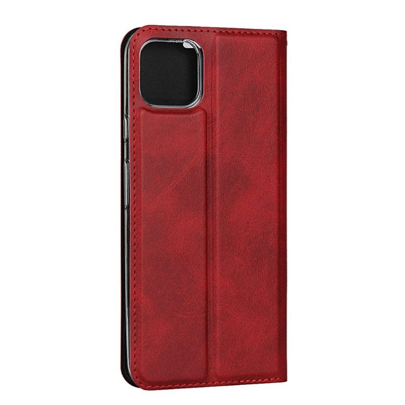 Flip Case Google Pixel 4 Hemming Style Nahka Hihnalla