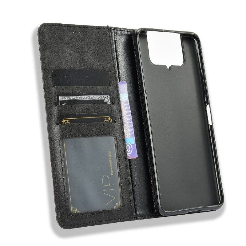 Flip Case Asus Zenfone 7 / Zenfone 7 Pro Hemming Cirénius-tyylinen Nahka