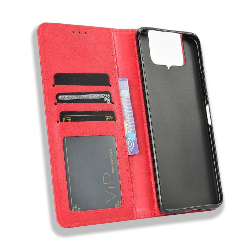 Flip Case Asus Zenfone 7 / Zenfone 7 Pro Hemming Cirénius-tyylinen Nahka