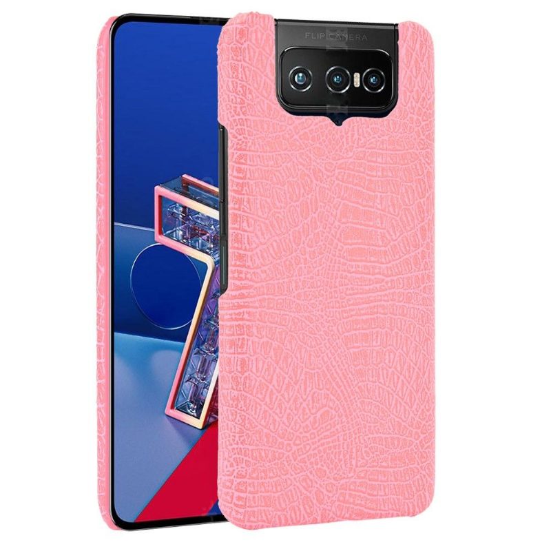 Kuori Asus Zenfone 7 / Zenfone 7 Pro Alkuperäinen Croco Skin Effect