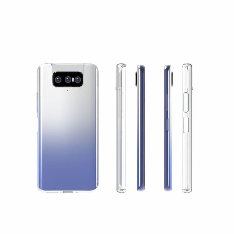 Kuori Asus Zenfone 7 / Zenfone 7 Pro Läpinäkyvä