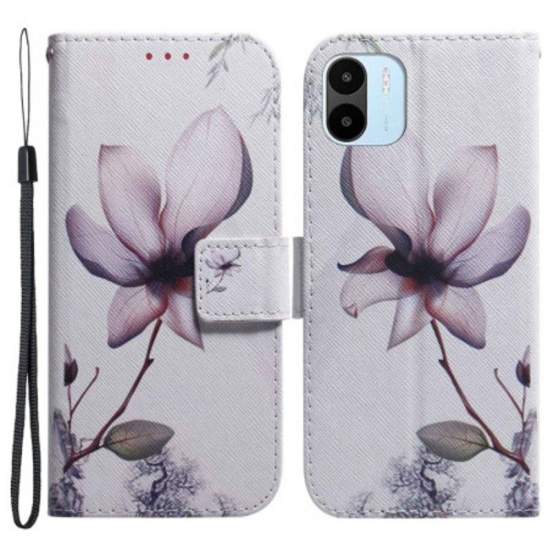 Kotelot Xiaomi Redmi A1 Flower Dusty Pink