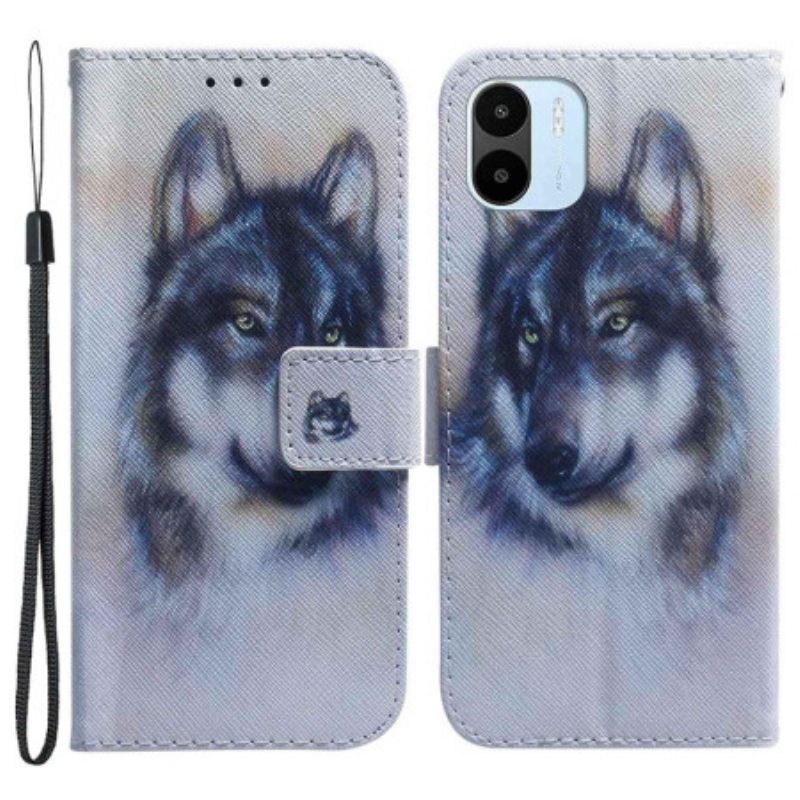 Kotelot Xiaomi Redmi A1 Vesiväri Wolf