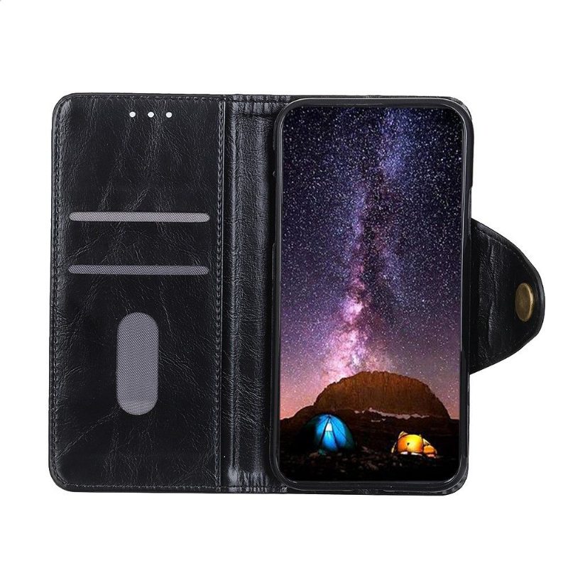 Flip Case Asus Zenfone 8 Hemming Khazneh Design Essential