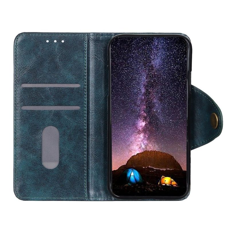 Flip Case Asus Zenfone 8 Hemming Khazneh Design Essential