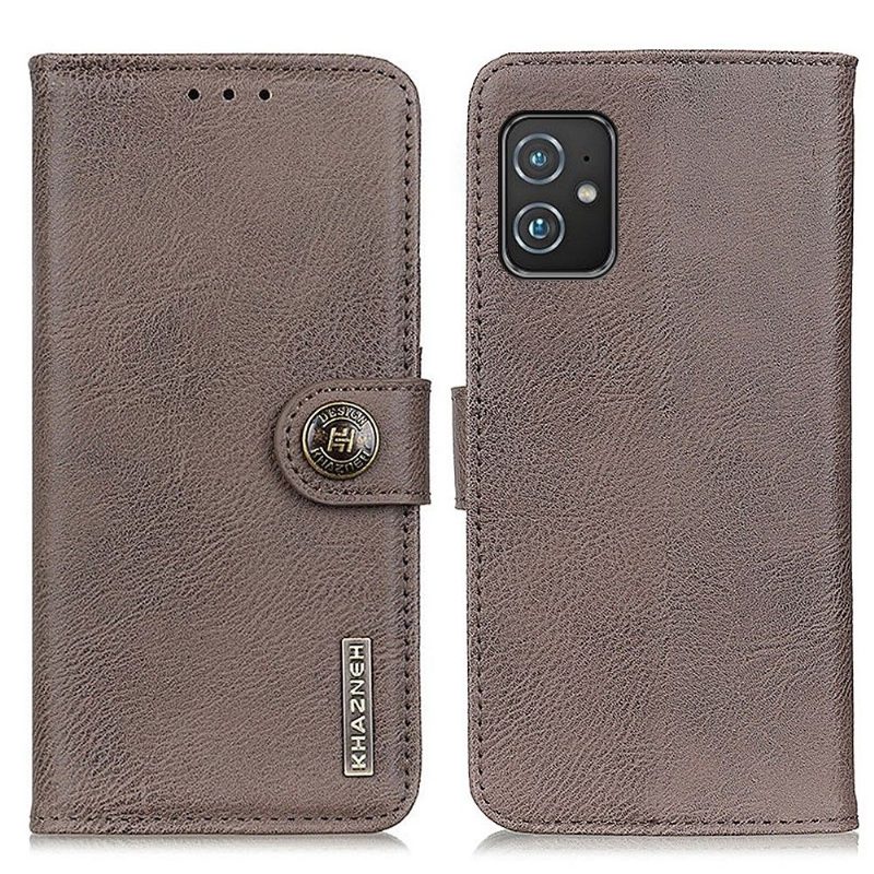 Kotelot Asus Zenfone 8 Khazneh Leather Effect -korttikotelo