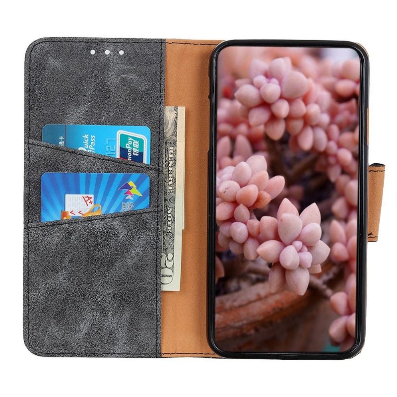 Kuoret Asus Zenfone 8 Alkuperäinen Edouard Faux Leather Vintage