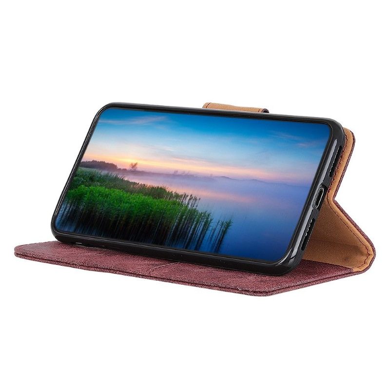 Kuoret Asus Zenfone 8 Alkuperäinen Edouard Faux Leather Vintage