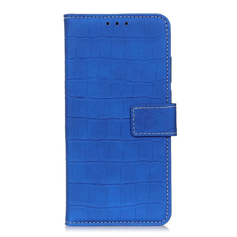 Flip Case Xiaomi 12 Hemming Croco Look -ompelu