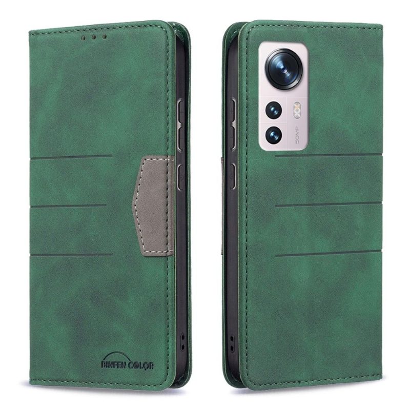 Kotelot Xiaomi 12 Alkuperäinen Binfen Color Flip Faux Leather