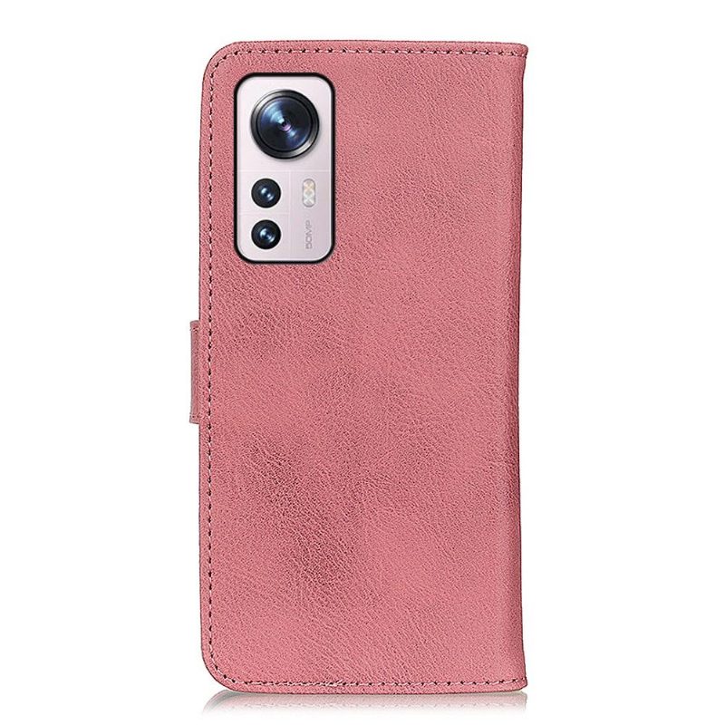 Kotelot Xiaomi 12 Khazneh Leather Effect -korttikotelo