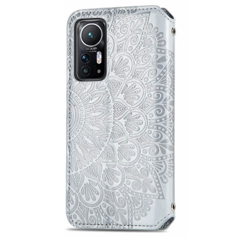 Nahkakotelo Xiaomi 12 Kotelot Flip Flip Chic Mandala