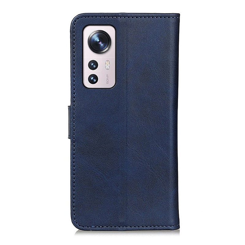 Nahkakotelo Xiaomi 12 Murtumaton Puhelinkuoret Marius Matte Leather Effect