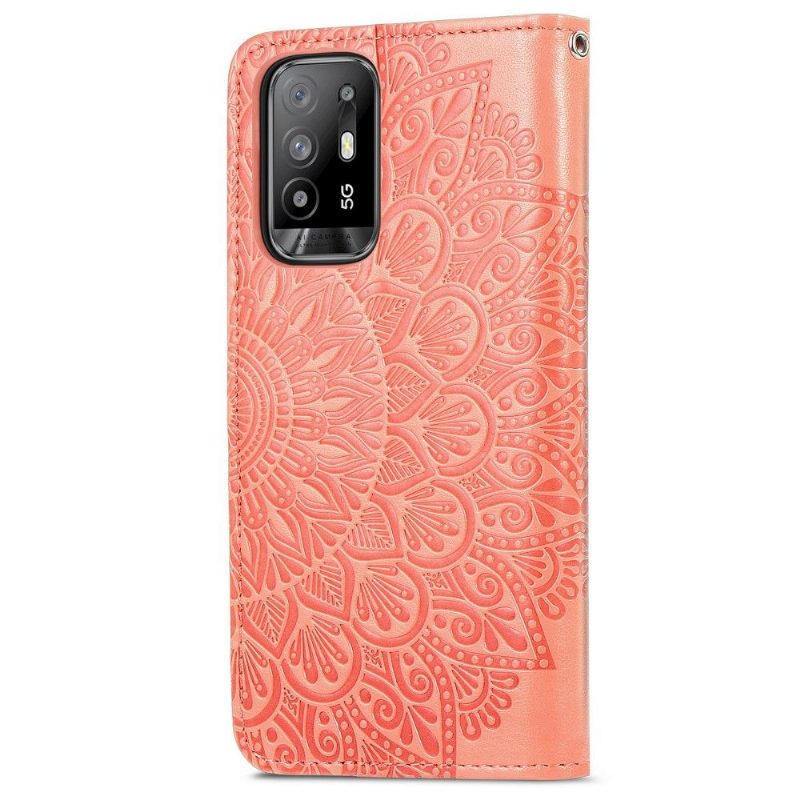 Kotelot Oppo A94 5G Mandala Leaf