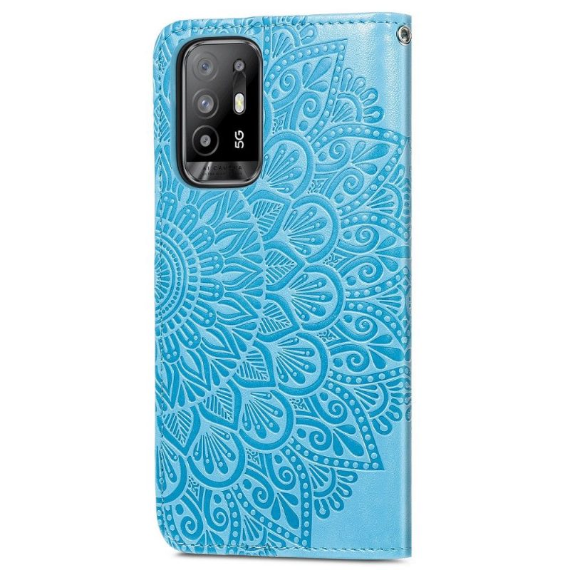 Kotelot Oppo A94 5G Mandala Leaf