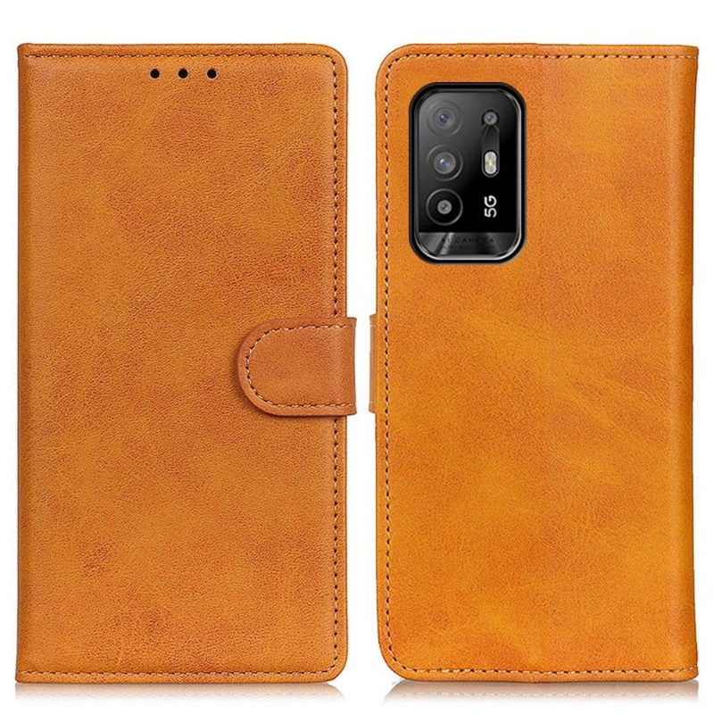 Kotelot Oppo A94 5G Marius Matte Leather Effect