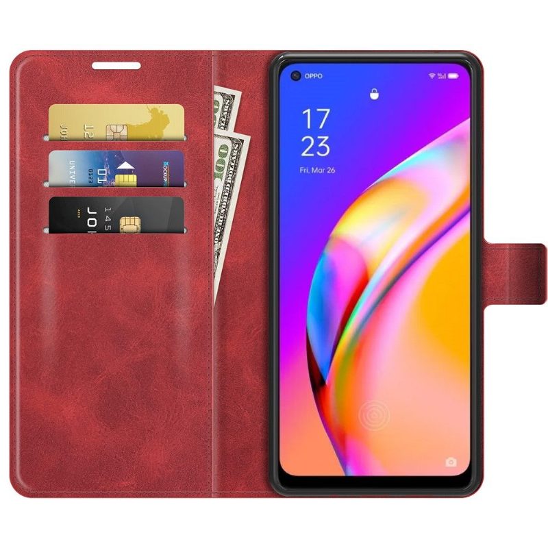 Kotelot Oppo A94 5G Suojakuori Lompakkokotelo Style Nahka