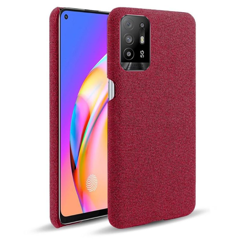 Kuori Oppo A94 5G Kangaspäällinen