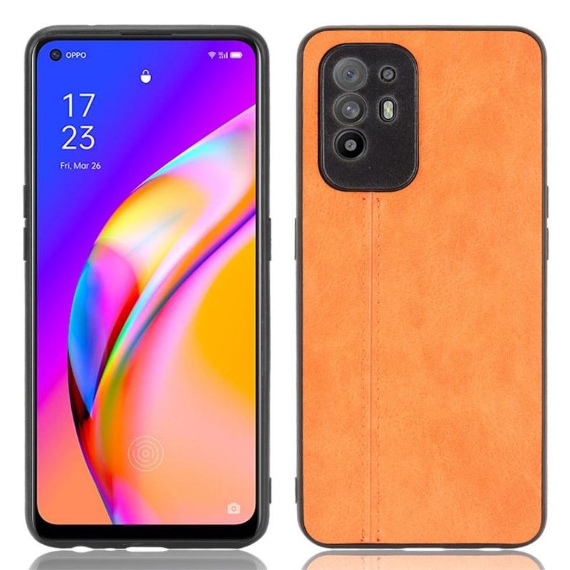 Kuori Oppo A94 5G Nahkaefekti