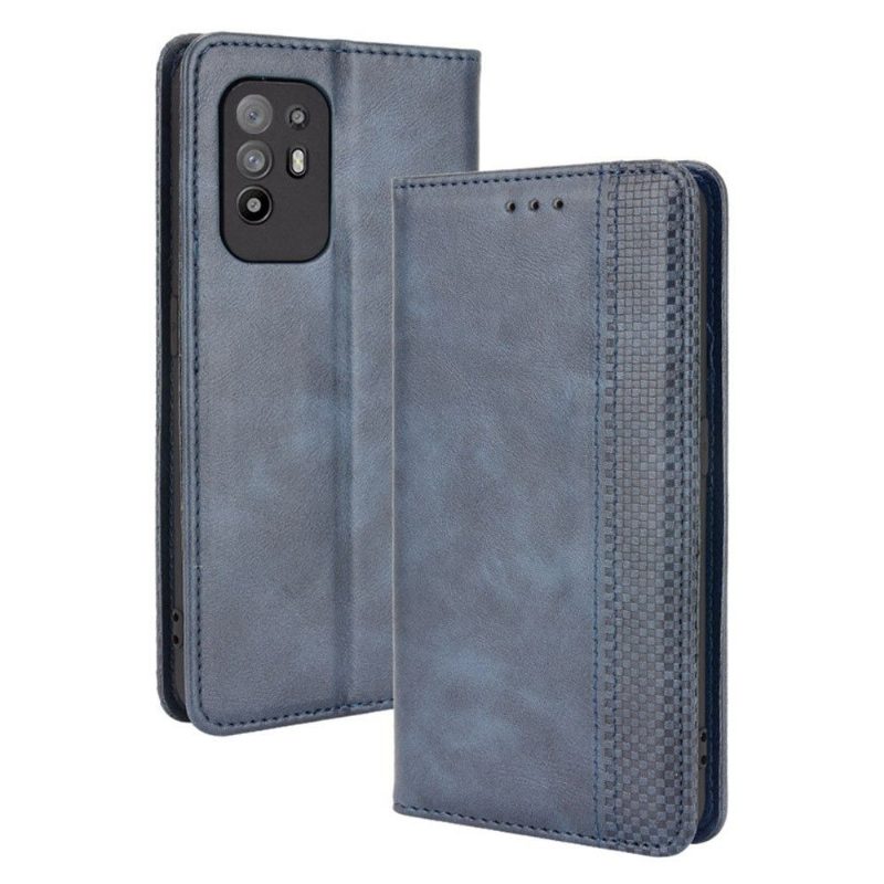 Nahkakuori Oppo A94 5G Cirénius-tyylinen Nahka