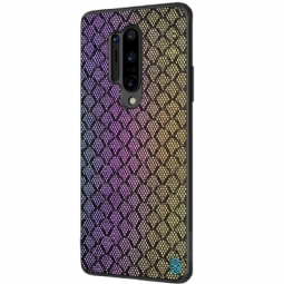 Case OnePlus 8 Pro Murtumaton Puhelinkuoret Shiny Series - Violetti / Kulta