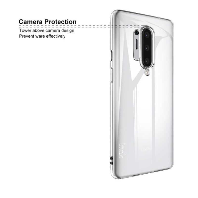 Kuori OnePlus 8 Pro Alkuperäinen Imak Läpinäkyvässä Geelissä