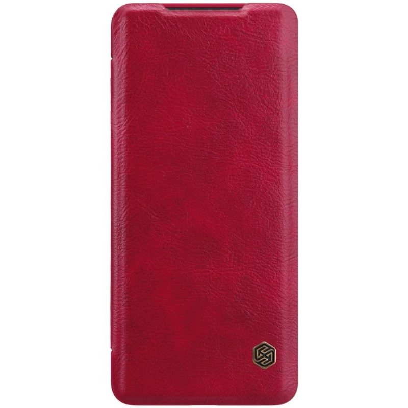 Kotelot Samsung Galaxy S20 Plus Nillkin Faux Leather Qin -sarja