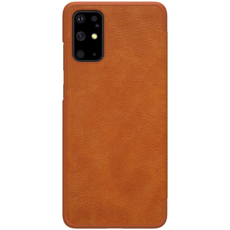 Kotelot Samsung Galaxy S20 Plus Nillkin Faux Leather Qin -sarja