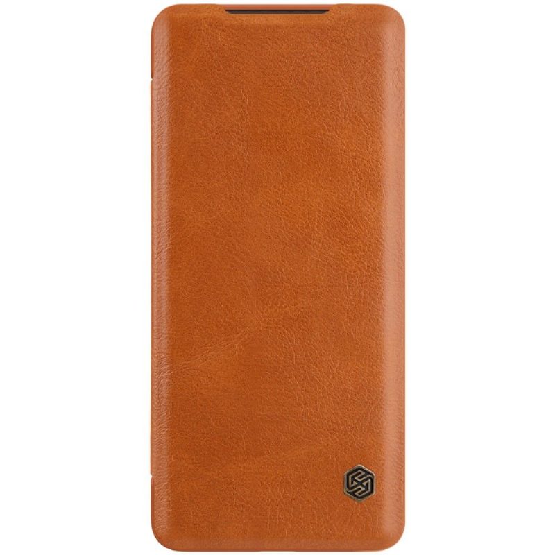 Kotelot Samsung Galaxy S20 Plus Nillkin Faux Leather Qin -sarja