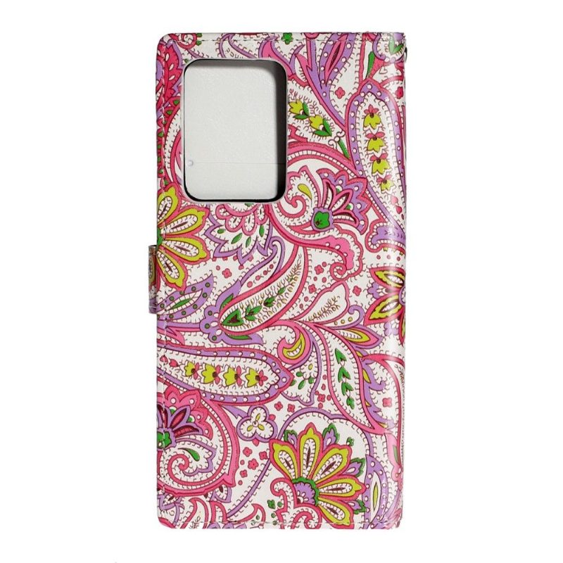 Kotelot Samsung Galaxy S20 Plus Paisley Flower