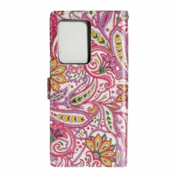 Kotelot Samsung Galaxy S20 Plus Paisley Flower