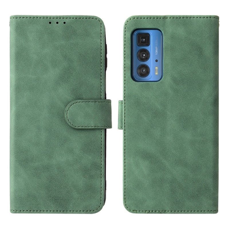 Flip Case Motorola Edge 20 Pro Hemming Soft Touch