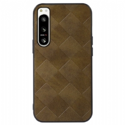 Case Sony Xperia 5 IV Kudottu Tyyli