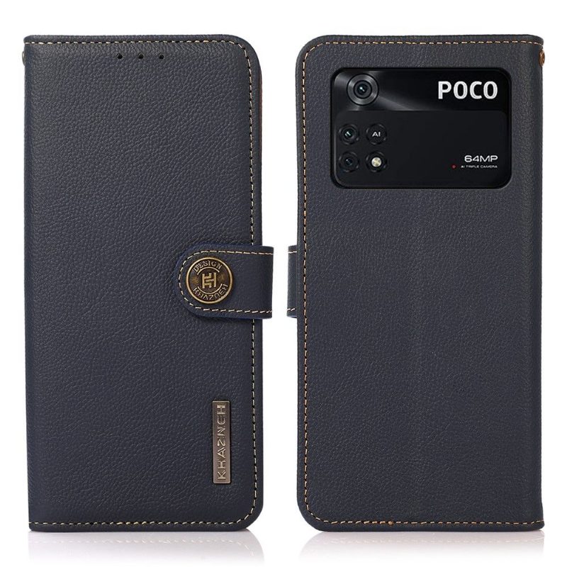 Kotelot Poco M4 Pro 4G Khazneh Classic Leather