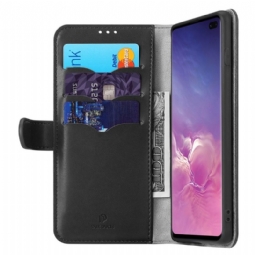 Kotelot Samsung Galaxy S10 Plus Suojakuori Kado Leather Effect -sarja