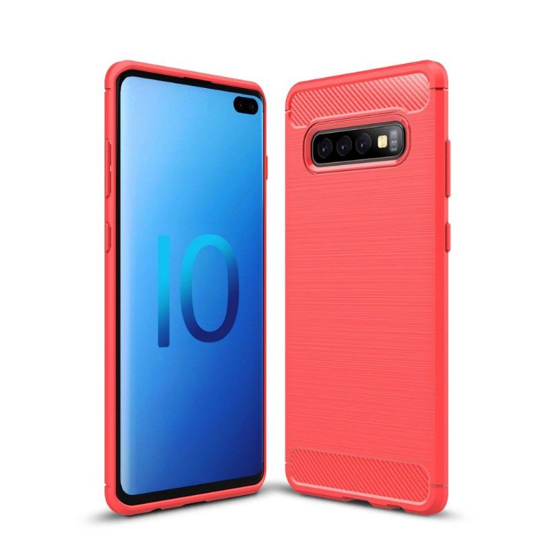 Kuori Samsung Galaxy S10 Plus Hiiliharjattu Geeli