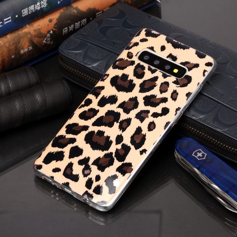 Kuori Samsung Galaxy S10 Plus Leopard