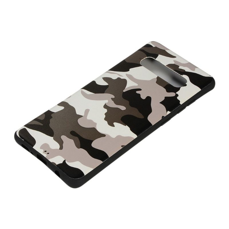 Kuori Samsung Galaxy S10 Plus Military Camouflage Gel