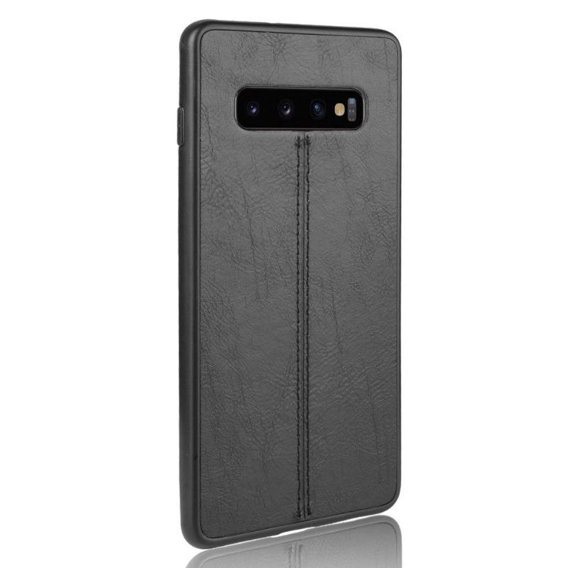 Kuori Samsung Galaxy S10 Plus Nahkaefekti