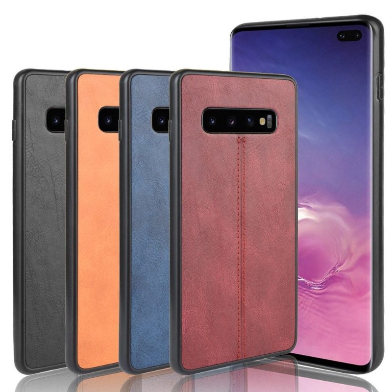 Kuori Samsung Galaxy S10 Plus Nahkaefekti