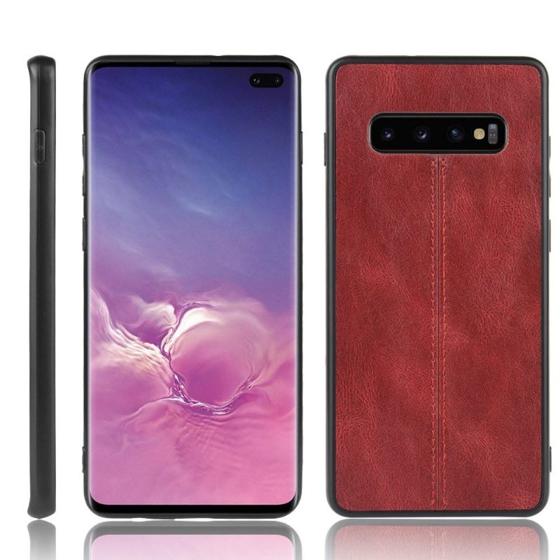 Kuori Samsung Galaxy S10 Plus Nahkaefekti