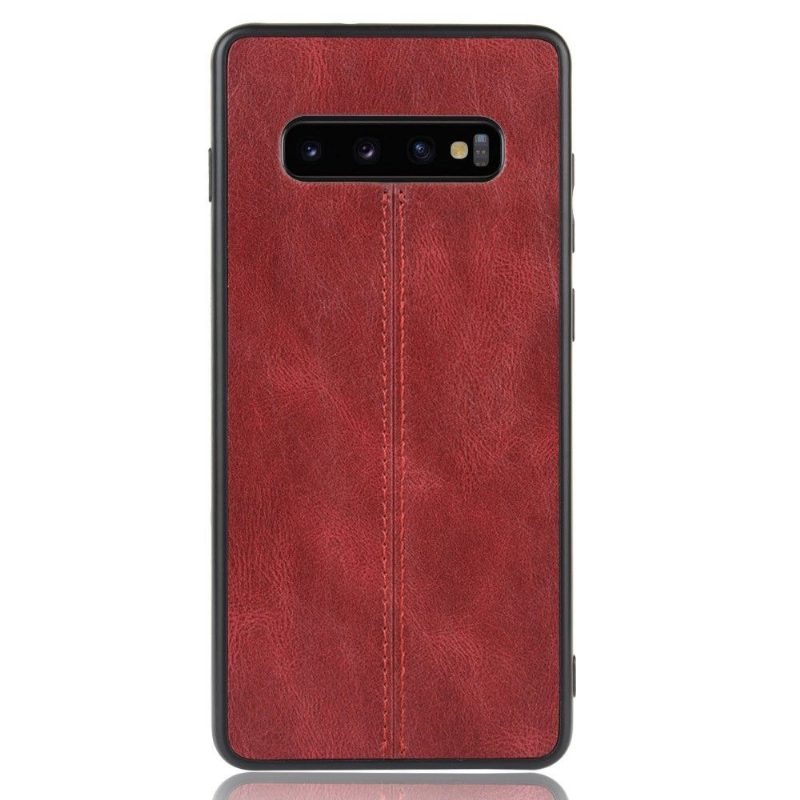 Kuori Samsung Galaxy S10 Plus Nahkaefekti