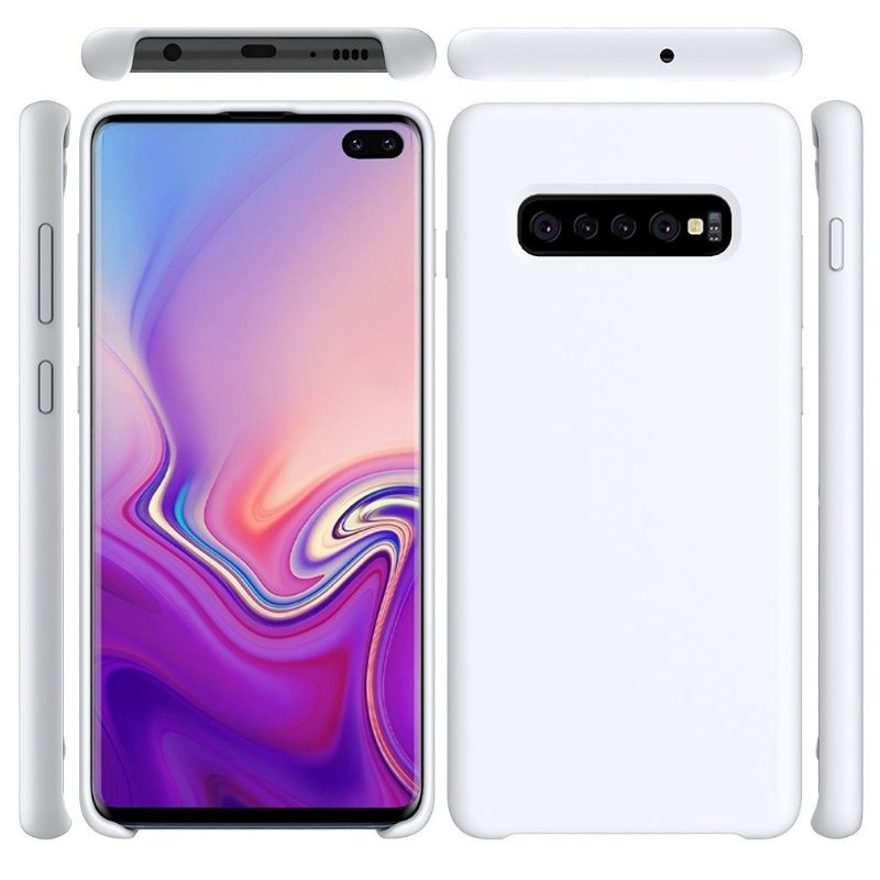 Kuori Samsung Galaxy S10 Plus Suojakuori Nestemäinen Silikoni