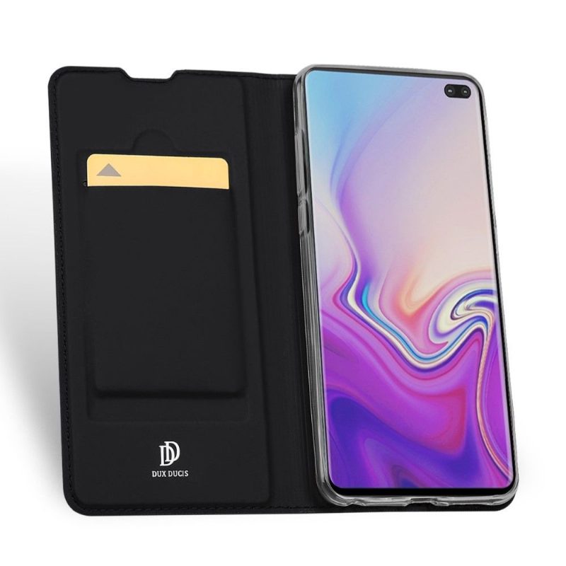 Nahkakuori Samsung Galaxy S10 Plus Business Keinonahka