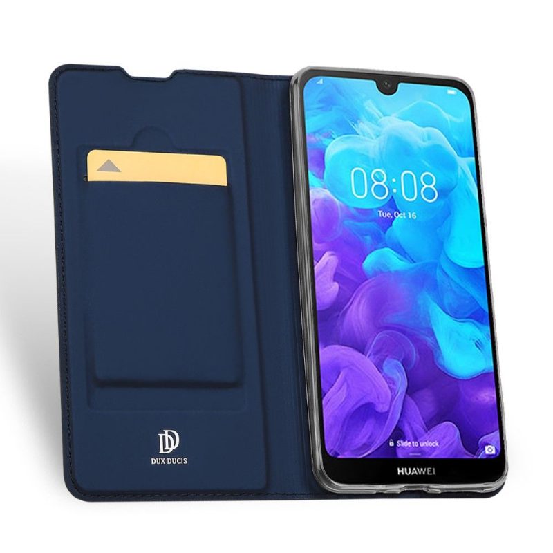 Kuoret Huawei Y5 2019 Alkuperäinen Business Keinonahka