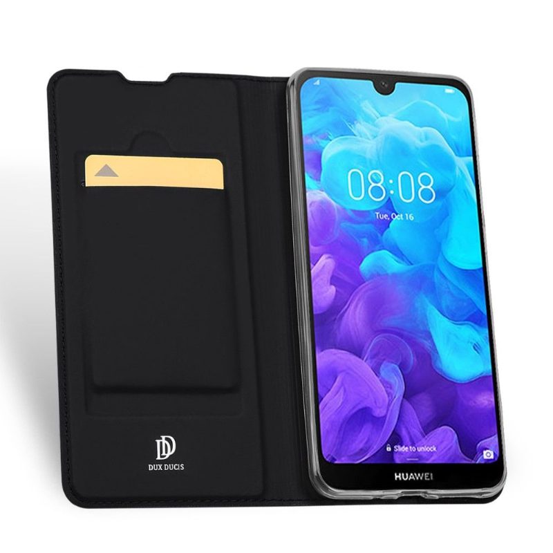 Kuoret Huawei Y5 2019 Alkuperäinen Business Keinonahka