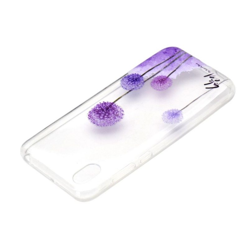 Kuori Huawei Y5 2019 Purple Dandelions