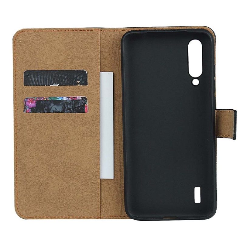 Flip Case Xiaomi Mi 9 Lite Hemming Faux Leather -tukitoiminto