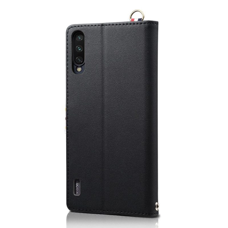 Nahkakuori Xiaomi Mi 9 Lite Vintage Pilkkukuviot