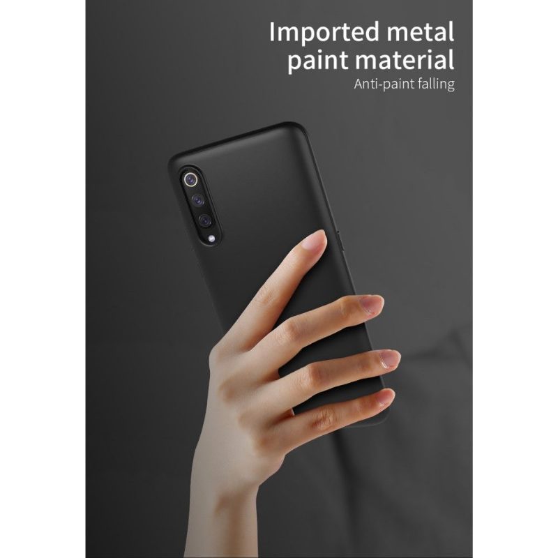 Case Xiaomi Mi 9 Murtumaton Puhelinkuoret Ultra Thin Matte Coating - Musta